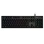 Logitech G G512 CARBON LIGHTSYNC RGB Mechanical Gaming Keyboard with GX Brown switches clavier Jouer USB AZERTY Français Charbon