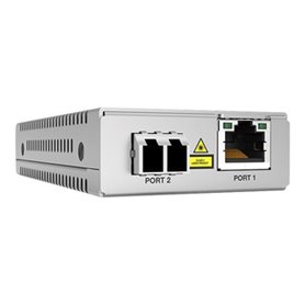 Allied Telesis AT-MMC2000LX/LC-TAA-60 convertisseur de support réseau 1000 Mbit/s 1310 nm Monomode Gris
