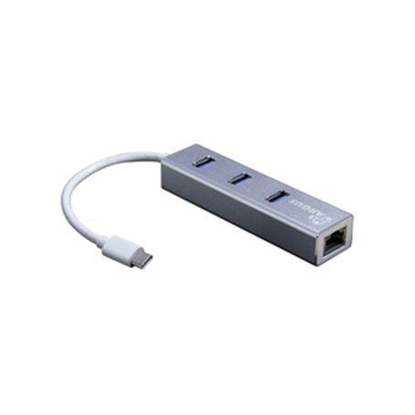 Inter-Tech Argus IT-410-S USB 3.2 Gen 1 (3.1 Gen 1) Type-C Gris