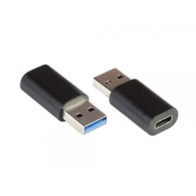 Alcasa USB-AD300 changeur de genre de câble USB 3.0 / USB 3.1 (Gen. 1) A USB C Noir