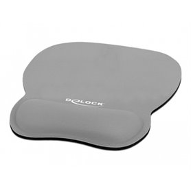 DeLOCK 12698 tapis de souris Gris