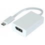 Dacomex 199013 adaptateur graphique USB 4096 x 2160 pixels Blanc