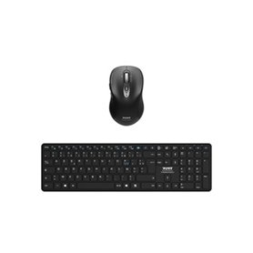 Port Designs 900907RFR clavier Souris incluse Maison Bluetooth AZERTY Français Noir