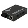 ALLNET ALL-MC105G-SC-SM convertisseur de support réseau 1000 Mbit/s Monomode Noir