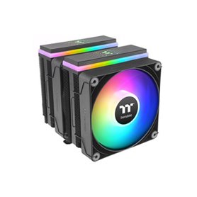 Thermaltake ASTRIA 600 Processeur Refroidisseur d'air 12 cm Noir 2 pièce(s)