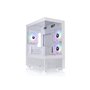 Thermaltake View 170 TG ARGB Snow Micro Tower Blanc