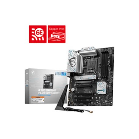 MSI B760 GAMING PLUS WIFI DDR4 carte mère Intel B760 LGA 1700 ATX