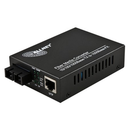 ALLNET 102459 convertisseur de support réseau 1000 Mbit/s Multimode Noir