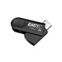 Emtec C280 lecteur USB flash 32 Go USB Type-C 3.2 Gen 1 (3.1 Gen 1) Noir