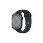 Apple Watch Series 8 OLED 41 mm Numérique 352 x 430 pixels Écran tactile Noir Wifi GPS (satellite)