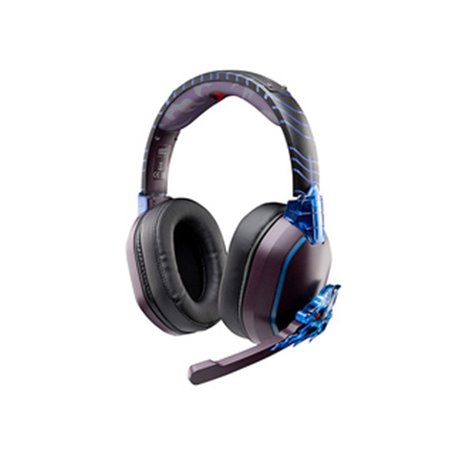 Lexip TSXLXHS0003 écouteur/casque Avec fil &sans fil Arceau Jouer Bluetooth Noir