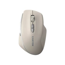 Canyon pel MW-21 BlueLED 7buttons Wireless Cosmic Latte souris Jouer Droitier RF sans fil Optique 1600 DPI