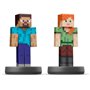 Nintendo amiibo Steve & Alex Super Smash Bros Personnage de jeu interactif