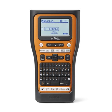 Brother PT-E560BTVP imprimante pour étiquettes Transfert thermique 180 x 180 DPI 20 mm/sec Avec fil &sans fil HSE/TZe Bluetooth