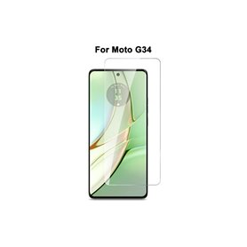 WE PACK verre tremp t coque de protection transparente MOTOROLA MOTO G34