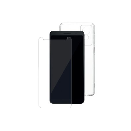 WE PACK verre tremp et coque de protection transparente TCL  501