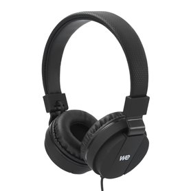 Casque filaire noir avec micro c ble 1.20m arceau rglable 24,92 €