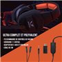 Casque Gamer filaire sortie 2 jack Surround virtuel 7.1 + micro + adaptateur 2 j