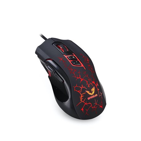 Souris Gamer 3200 DPI / Tir X2 8 Boutons / Plug & Play / Rtro clairage / Touch