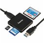 Hama 00124156 lecteur de carte mémoire USB 3.2 Gen 1 (3.1 Gen 1) Type-A Noir