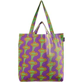 Tote bag - Chanterelles violet fluo