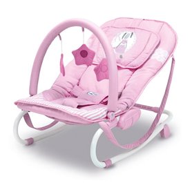 Transat bébé Relax Bunny Rose