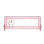 Rail de lit 2 en 1 rose de lapin