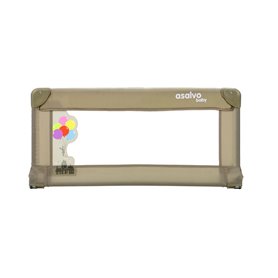 Rail de lit 90cm beige foncé