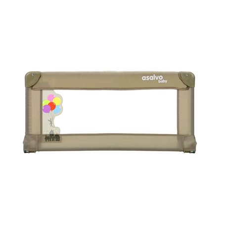 Rail de lit 90cm beige foncé