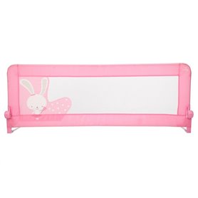 Rail de lit 2 en 1 rose de lapin