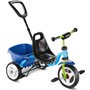 Tricycle Bleu Puky Ceety Propulsion avant Droit