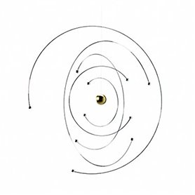 Flensted Mobiles Niels Bohr Atom