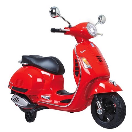 Ride-on Vespa GTS 125 rouge 12V