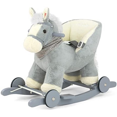 Porteur cheval Polly Gris