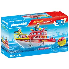 71598 Bateau de sauvetage et pompiers