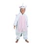 Costume Kigurumi Licorne rose et blanche  4-6 ans