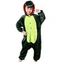 Costume Kigurumi Dino Vert Enfant T 4/6 Ans