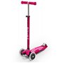 Trottinette Maxi Micro Deluxe LED Rose