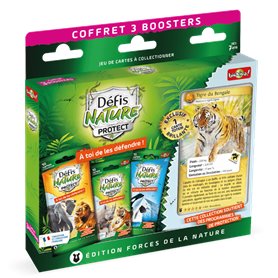 Coffret 3 boosters Defis nature protect