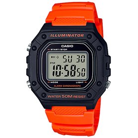 Casio Montres Orange Homme