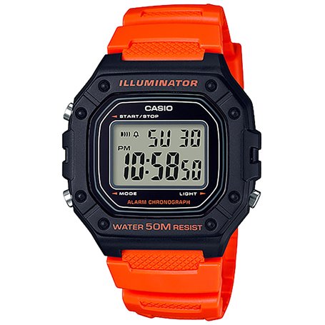 Casio Montres Orange Homme