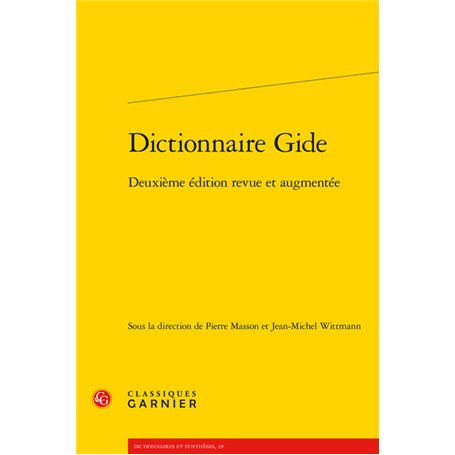 Dictionnaire Gide