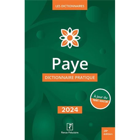 Paye dictionnaire pratique 2024