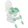 Réducteur WC - THERMOBABY - KIDDYLOO - Vert Céladon - Ajustable