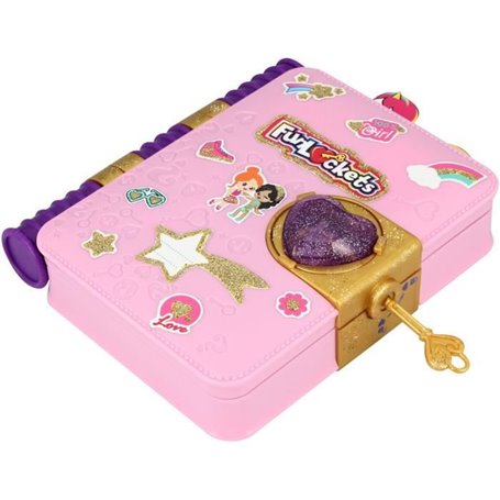 Journal a Secrets - KD - Funlockets - Mon Journal a Secrets Édition Pailletée - Plus de 30 surprises et stickers pailletés