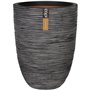 Capi Pot a fleurs Nature Rib 36 x 47 cm anthracite KOFZ782 424229