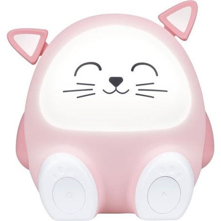 Enceinte lumineuse & veilleuse - BIGBEN - Chat - Bluetooth 5.0