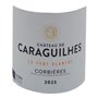 Château des Caraguilhes Cuvée La Font Blanche 2023 Corbieres - Vin blanc de Languedoc-Roussillon - Bio