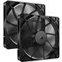 Pack de 2 ventilateurs PWM 140mm - CORSAIR - RS140