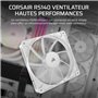 Ventilateur PWM 140mm - CORSAIR - RS140 - Blanc